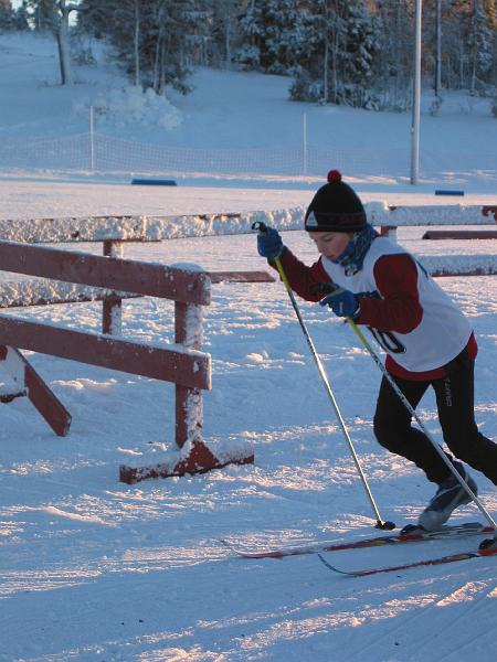 Sverre hadde stor fart på skia