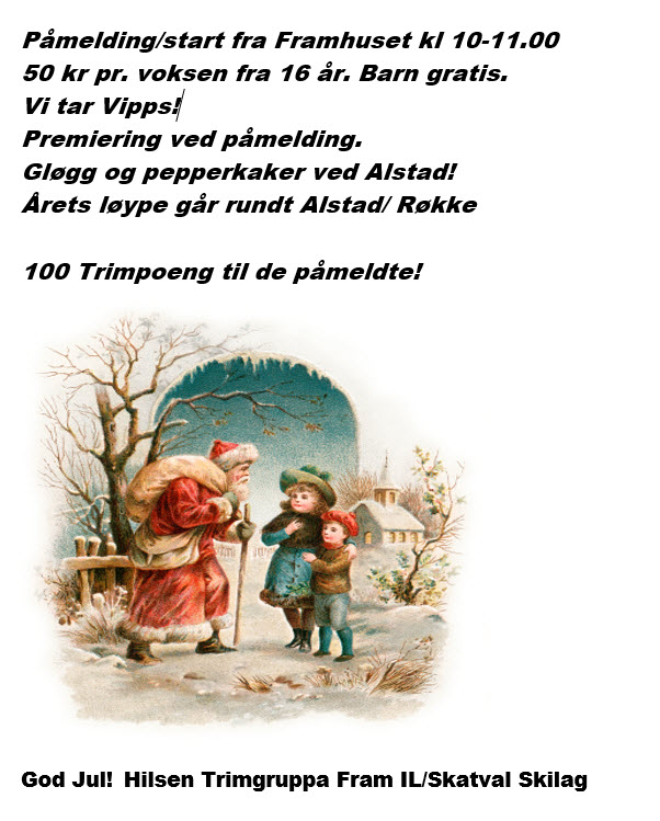 Romjulsmars 2018