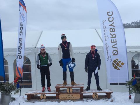 Jørgen Vassli kom på 3. plass på Sprint i klasse G-14